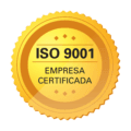 Selo de certificação ISO 9001